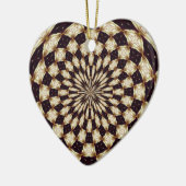 Ivoren Kaleidoscoop Bloem Mandala Decoratie (Links)