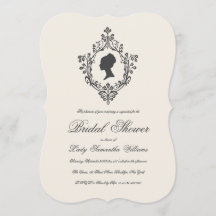 Ivoren  Regency Lady in Crest Vrijgezellenfeest