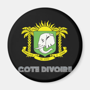 Ivoriaans Emblem Magneet