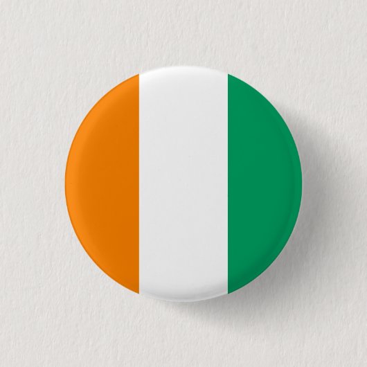 Ivoriaanse vlag, vlag van Ivoorkust Ronde Button 3,2 Cm (Voorkant)