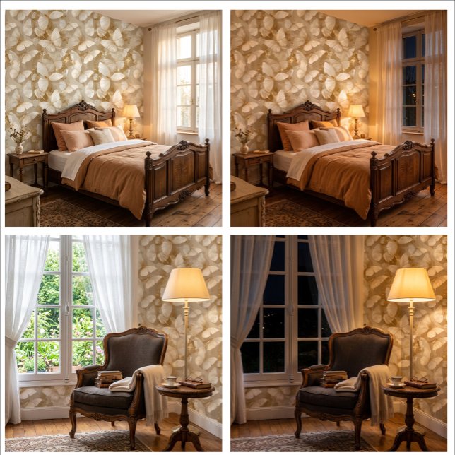 Ivorielle Vlucht Vlinder Peel & Stick  Behang (The Butterfly Wallpaper Trend Luxury Homes Love)