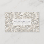 Ivory Acanthus Visitekaartje (Voorkant)