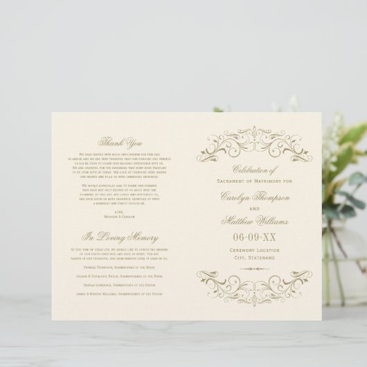  Ivory Antiek Vlaams Weddenschap (Staand voorkant)