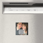 Ivory Art Deco Lijst Save the Date Magnet (Insitu (Vaatwasser))