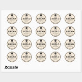 Ivory Bakery Sourdough Brood Label Sticker (Vel)