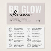 Ivory BB Glow Facial Care Kaart (Voorkant /achterkant)