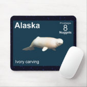 Ivory Beluga Muismat (Met muis)