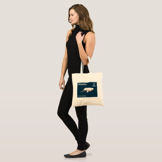 Ivory Beluga Tote Bag (Voorkant (model))