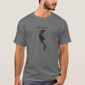 Ivory-Billing Woodpecker Extinct Bird Birdwatch T-shirt (Voorkant)