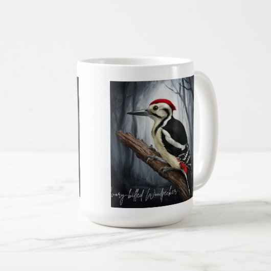 Ivory-billing Woodpecker Koffiemok (Voorkant rechts)