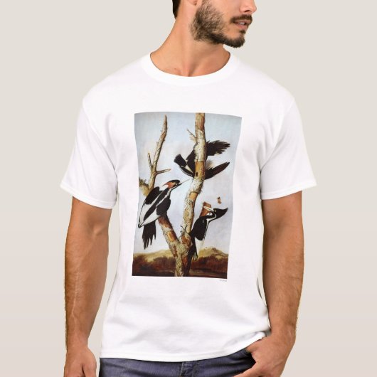 Ivory-Billing Woodpeckers T-shirt (Voorkant)