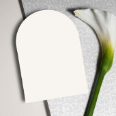 Ivory Bloom & Elegant Gold Script Bridal Shower Kaart