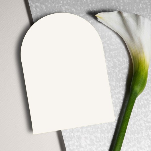 Ivory Bloom & Elegant Gold Script Bridal Shower Kaart