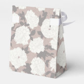 Ivory Blooms, tropische Romance Bedankdoosjes (Achterkant)