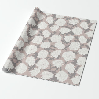 Ivory Blooms, Tropische Romance Reuzenomhulsel Cadeaupapier