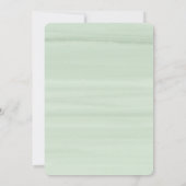 Ivory Bouquet Floral Bridesmaids Luncheon Wedding Kaart (Achterkant)