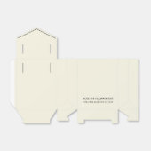 Ivory Box of Happiness for Her Majesty Bedankdoosjes (Uitgevouwen)