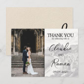 Ivory Brazil Paspoort Bedankkaart (Voorkant / Achterkant)