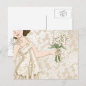 Ivory Bride Briefkaart (Voorkant / Achterkant)