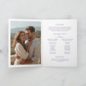 Ivory | Chic Foto Bloemige Trouw  Programma (Binnen)