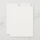 Ivory | Chic Trouw RSVP-reactiekaart RSVP Kaartje (Achterkant)