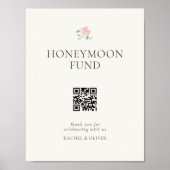 Ivory | Chic Trouwfonds Honeymoon Poster (Voorkant)