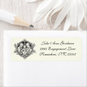 Ivory Classic Elegant Katholieke Heilige Gezin Etiket (Insitu)