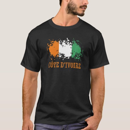 Ivory Coaian enthusiasts for Côte du2019Ivoire and T-shirt (Voorkant)