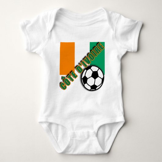 IVORY COAST COTE D'IVOIRE Soccer Fan Tshirts (Voorkant)