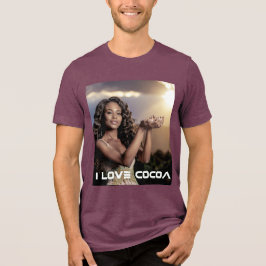IVORY COAST - I LOVE COCOA Tri-Blend SHIRT