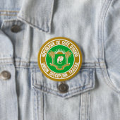 Ivory Coast Round Emblem Ronde Button 7,6 Cm (In situ)