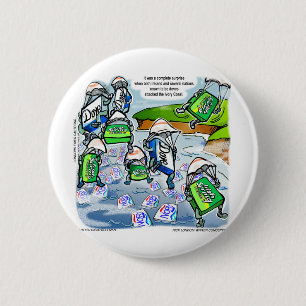 Ivory Coast Surprise Funny Gifts T - shirts & Kaar Ronde Button 5,7 Cm