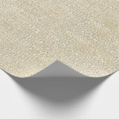 Ivory Crackle Texture Cadeaupapier (Hoek)