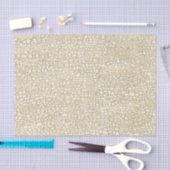 Ivory Crackle textuur Tissuepapier (Craft)