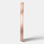 Ivory Cream & Roos Gold Vloeibare Inkt Elegant Mar Case-Mate iPhone Case (Achterkant / Rechts)