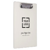 Ivory Custom Logo Business-merknaam Klembord (Rechts)