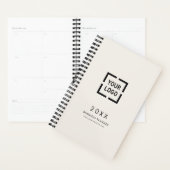 Ivory Custom Logo Business-merknaam Planner (Display)