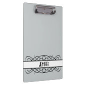 Ivory Deco Flourish klembord (Rechts)