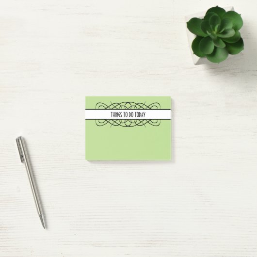 Ivory Deco Flourish Notes (Kantoor)