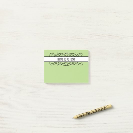 Ivory Deco Flourish Notes (Op bureau)