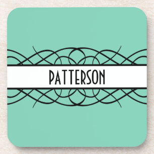Ivory Deco Flourish Onderzetter