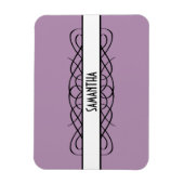 Ivory Deco Flourish Premium Magnet Magneet (Verticaal)