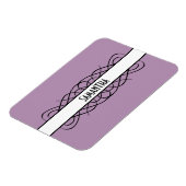 Ivory Deco Flourish Premium Magnet Magneet (Linkerzijde)