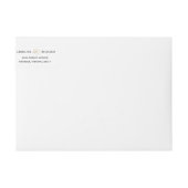 Ivory Deco String Lights Wraparound adreslabel (Voorkant)