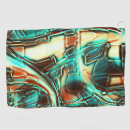 Ivory digitaal met verbrande toon en een beetje mi golfhanddoek