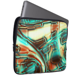 Ivory digitaal met verbrande toon en een beetje mi laptop sleeve