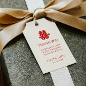 Ivory Double Happiness Chinese calligraphy asian Cadeaulabel