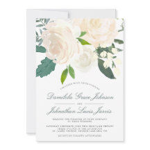 Ivory Dreams Wedding Invitation