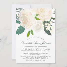 Ivory Dreams Wedding Invitation Kaart