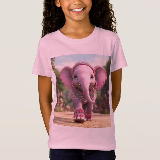 Ivory Elephant Friendship T-Shirt – Kids Edition (Voorkant)